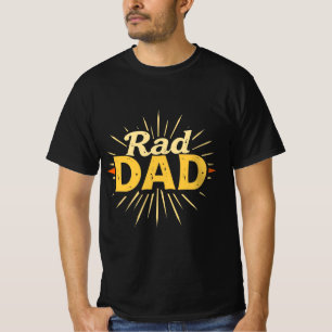 Rad DAD Retro T-Shirt –  jaren 80 Style T-shirt vo