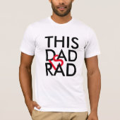 Rad Dad T-Shirt - Een nieuw cool T-shirt (Voorkant)