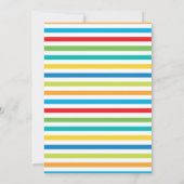 Rad Emoji Verjaardagsfeestje Kaart (Achterkant)