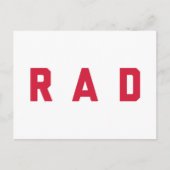 Rad Funny Quote Briefkaart (Voorkant)