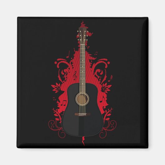 Rad Guitar Magneet (Voorkant)