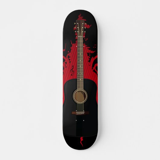 Rad Guitar Persoonlijk Skateboard (Voorkant)