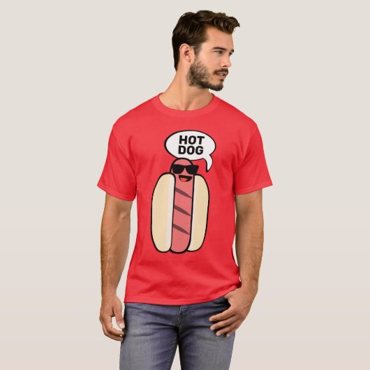 Rad Hot Dog T-shirt (Voorkant volledig)