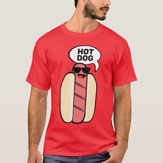 Rad Hot Dog T-shirt (Voorkant)