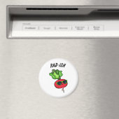 Rad-ish Grappige Plantaardige Radijs Pun Magneet (Insitu (Vaatwasser))