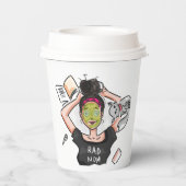 Rad Mam Papieren Bekers (Achterkant)