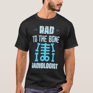 Rad naar de BBT-radioloog X Ray Rad Tech Radiolo T-shirt