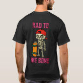 Rad naar het bot - Skelet - 2 T-Shirt (Achterkant)