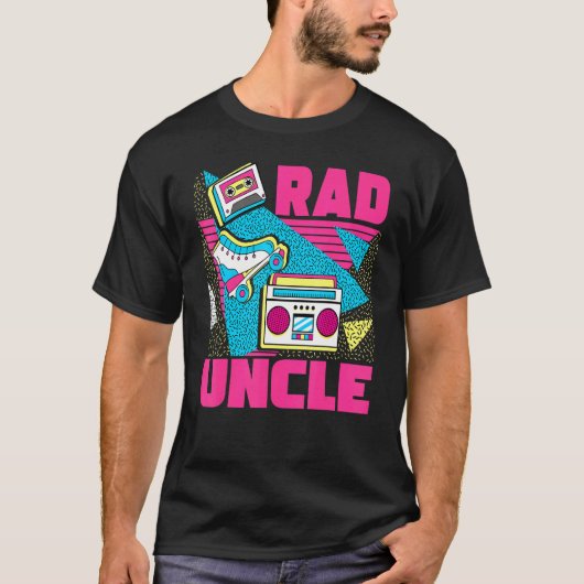 Rad oom 90's Aesthetische Nostalgia 1990's Retro U T-shirt (Voorkant)