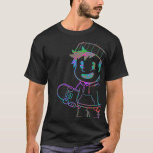 Rad Oranje: Skater Boy Retro T-shirt