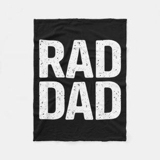 Rad Pa Clic Vervuild Minimalistisch Vaderdag Fleece Deken