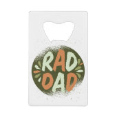 Rad Pa Creditkaart Flessenopener (Voorkant)