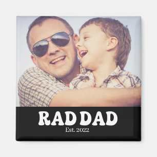 Rad Pa Est. Retro Foto Magneet