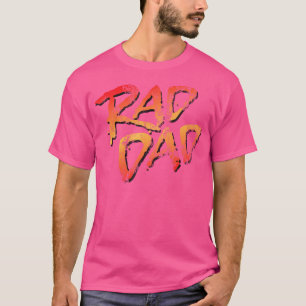 Rad papa 80S Nostalgisch voor papa verjaardag Vade T-shirt