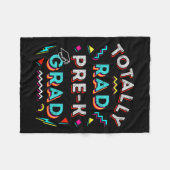 Rad Pre-k Afstudeerder Gift Fun Boy Meisje Prek Af Fleece Deken (Voorkant (Horizontaal))