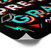 Rad Pre-k Afstudeerder Gift Fun Boy Meisje Prek Af Poster (Hoek)