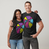 Rad Psychedelic Design I Love the 80's T-shirt (Unisex)