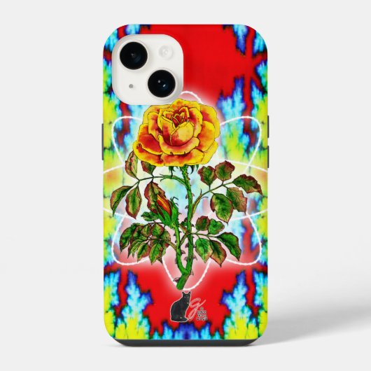 Rad Rad Roos iPhone Hoesje (Achterkant)