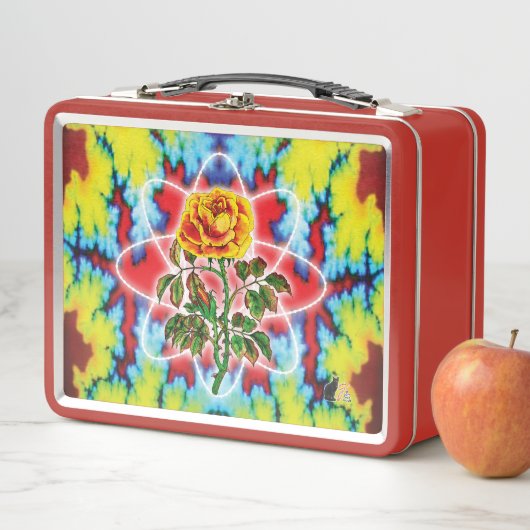 Rad Rad Roos Metalen Lunchbox (In situ)