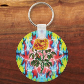 Rad Rad Roos Sleutelhanger (Voorkant)