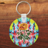 Rad Rad Roos Sleutelhanger (Achterkant)