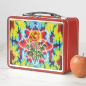 Rad Rad Rose Metal Lunchbox (In situ)