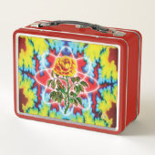 Rad Rad Rose Metal Lunchbox (Achterkant)