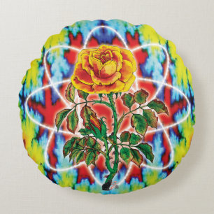 Rad Rad Rose Ronde Kussen