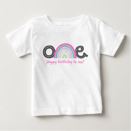 Rad Rainbow Girl's 1e Verjaardagsfeestje Schattig 