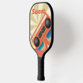 Rad Retro Boombox-radio Pickleball Paddle (Links)
