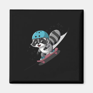 Rad Rocket Wasbeer Skateboarden Ster Magneet