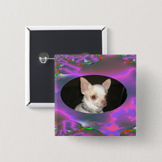 Rad Roddo Square Button (Voorkant /achterkant)