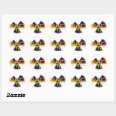 Rad Ronde Sticker (Vel)