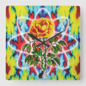 RAD Rozen wandklok (Voorkant)