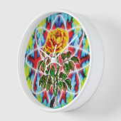 RAD Rozen wandklok (Hoek)