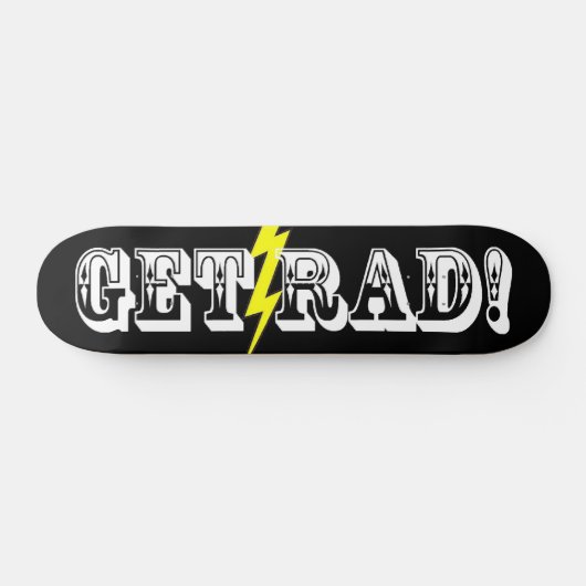 Rad Skateboard (Horizontaal)