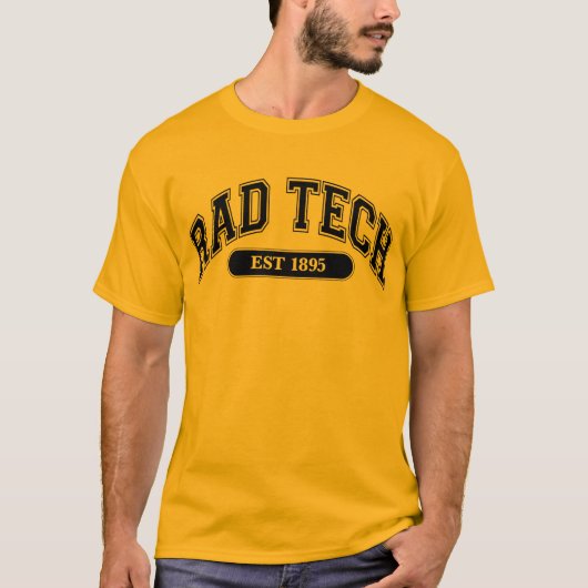 Rad Tech 1895 T-shirt (Voorkant)