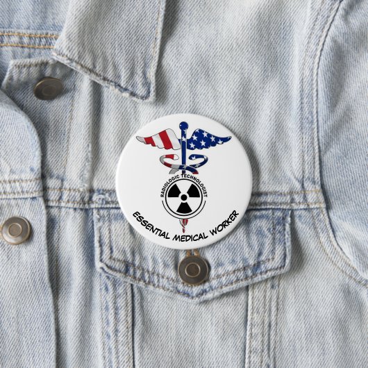 RAD TECH ESSENTIËLE BUTTON VOOR WERKNEMERS (In situ)