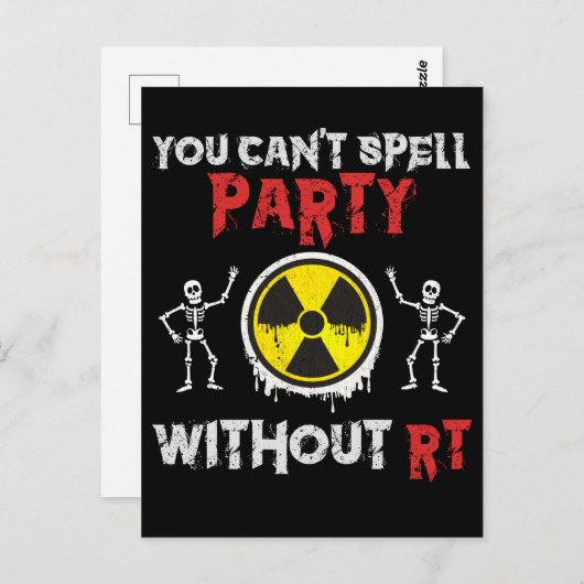 Rad Tech Humor Funny Xray Radiologist Briefkaart (Voorkant / Achterkant)