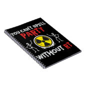 Rad Tech Humor Funny Xray Radioloog Notitieboek (Rechterzijde)