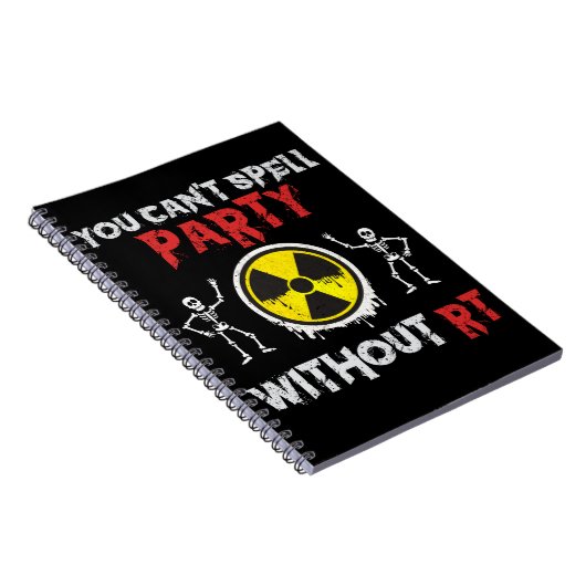 Rad Tech Humor Funny Xray Radioloog Notitieboek (Rechterzijde)