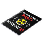 Rad Tech Humor Funny Xray Radioloog Notitieboek (Linkerzijde)