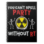 Rad Tech Humor Funny Xray Radioloog Notitieboek (Voorkant)