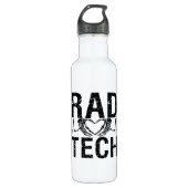 Rad Tech Medicine Technoloog radiology Tech Waterfles (Voorkant)