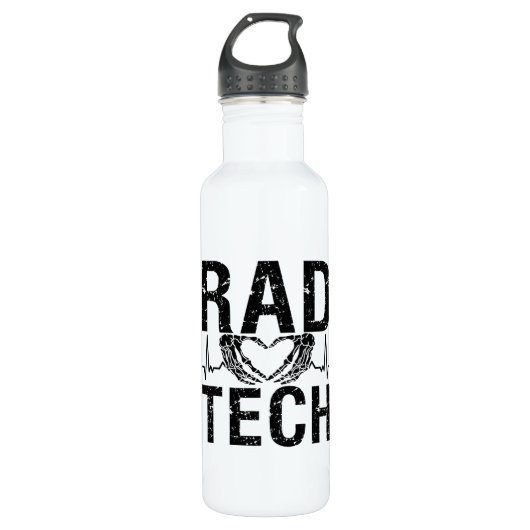 Rad Tech Medicine Technoloog radiology Tech Waterfles (Voorkant)