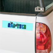 Rad-tech met design voor stekkers en rays bumpersticker (Op Truck)