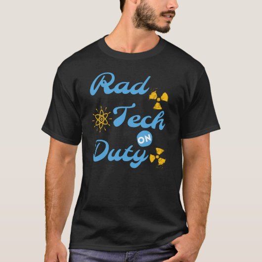 RAD TECH ON DUTY - RADIOLOGY LAB TECHNICIAN T-Shir T-shirt (Voorkant)
