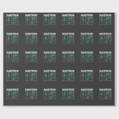 Rad Tech Skeleton Xray Botten Radiologie Technicus Cadeaupapier (Vlak)