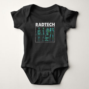 Rad Tech Skeleton Xray Botten Radiologie Technicus Romper