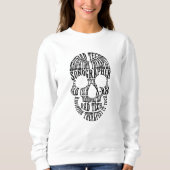 Rad Tech Skull Technoloog Xray Radiology Tech Trui (Voorkant)